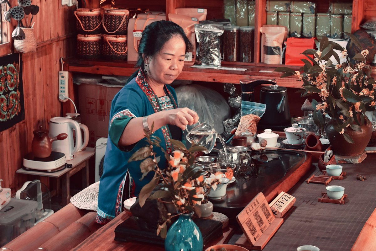 Premium Chinese tea ceremony